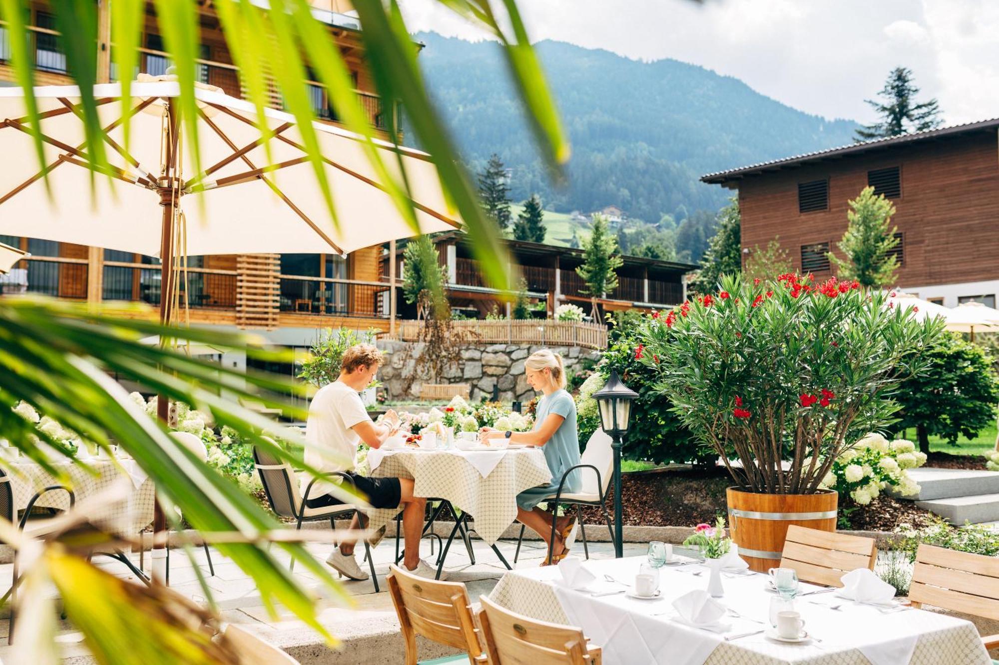 Natur Resort Rissbacher Stumm Buitenkant foto